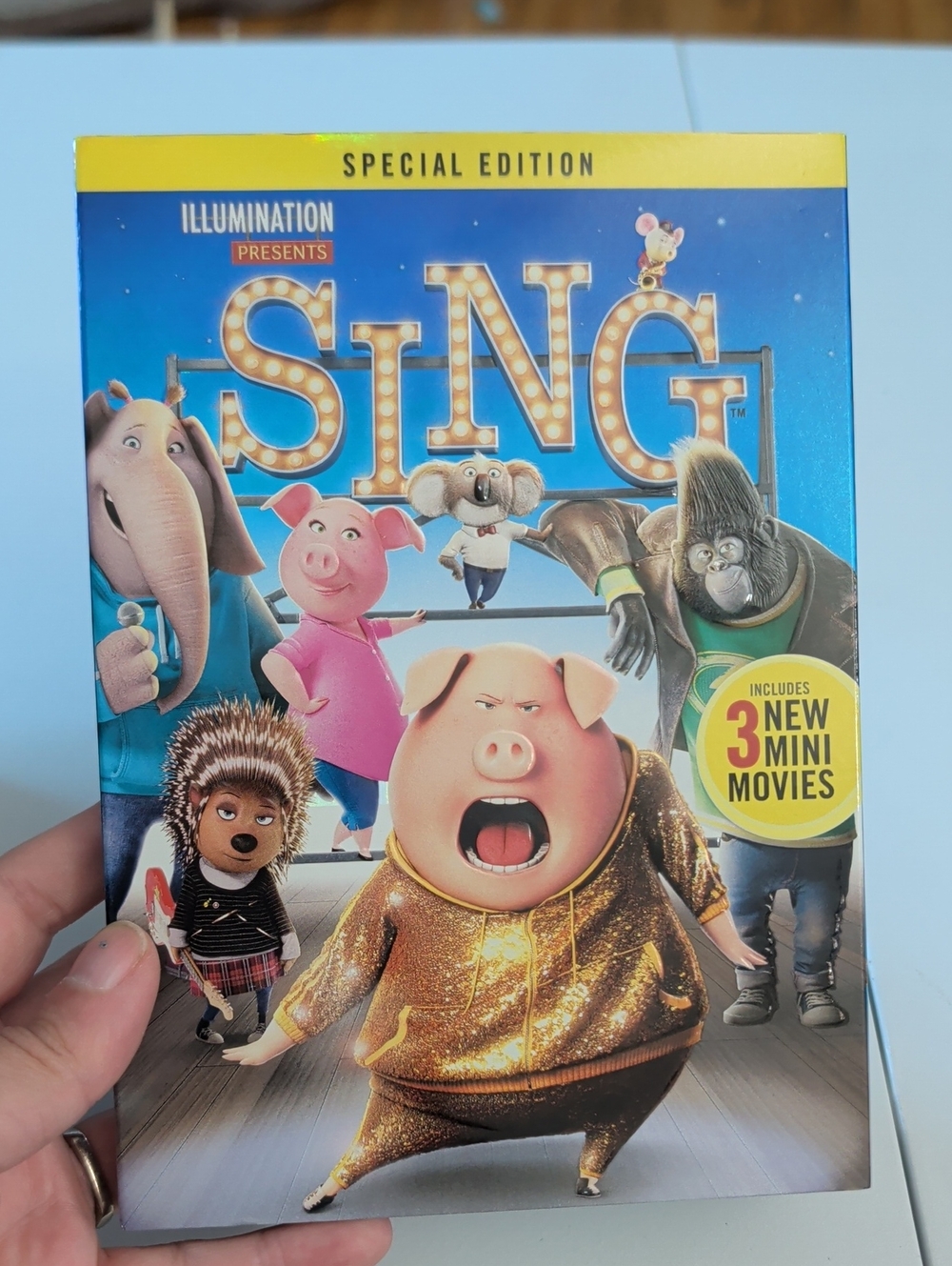 SING Special Edition  Dvd
